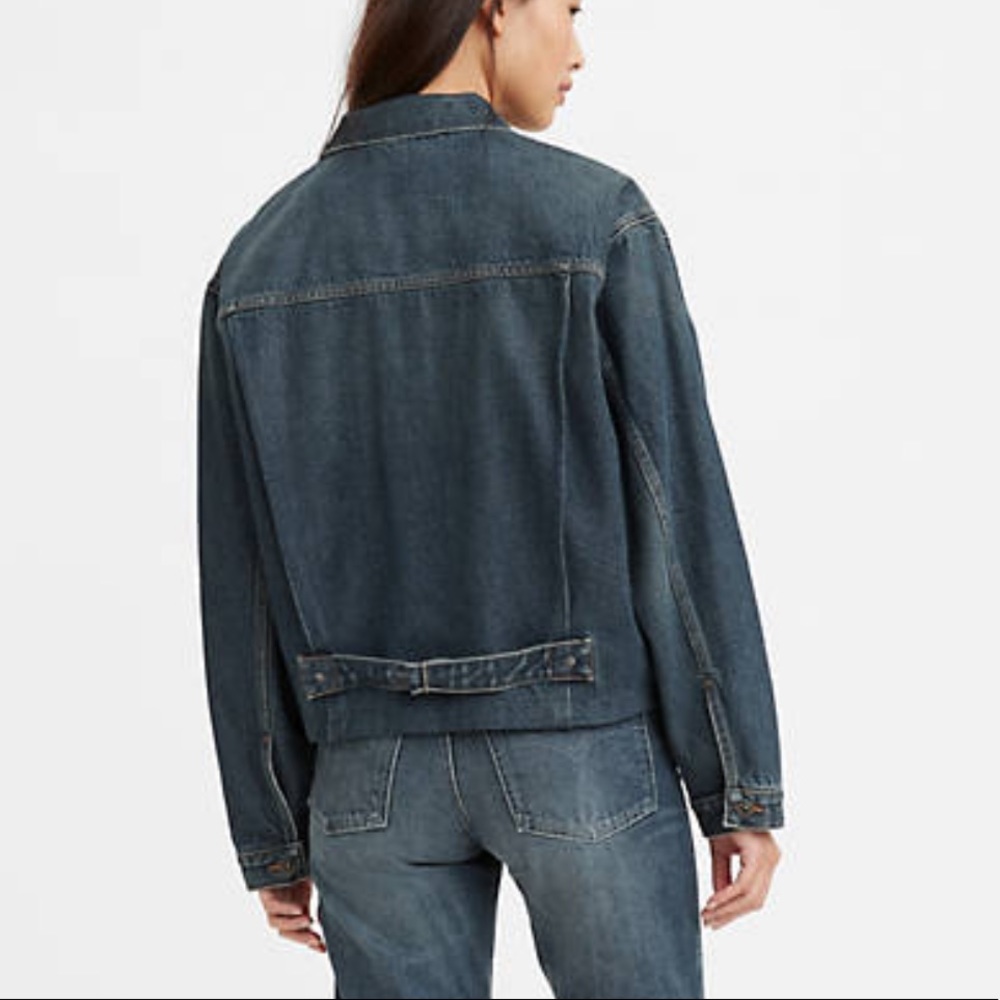 Levi’s Made & Crafted Type I Trucker Jean Jacket Women’s Size XL NWOT - Picture 2 of 12